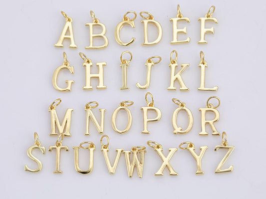 Dainty Personalized Initial Charm