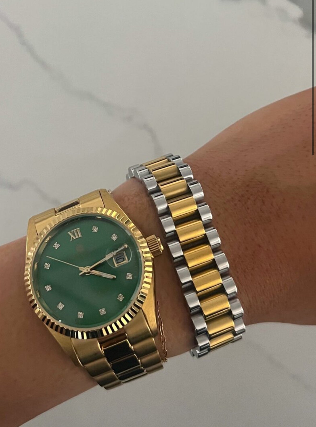 XL Two Toned Watch Band
