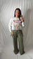 Olive & Easy For The Day Mineral Washed Pants