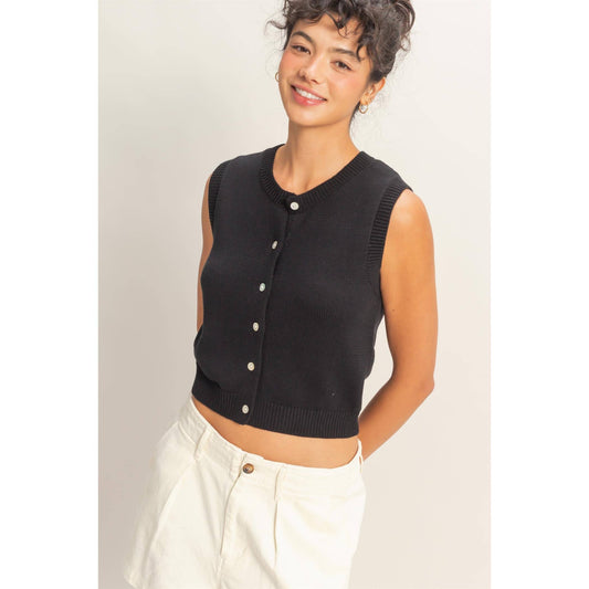 Downtown Darling Button-Up Cardigan