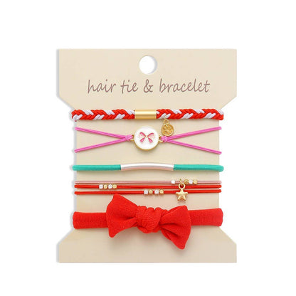 BOHO DUAL FUNCTION KNOT BRACELET HAIR TIES