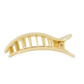 Flat Round Hair Clip | Large | Butter Yellow