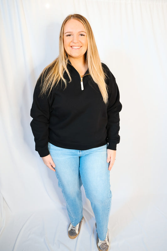 Fleece Half Zip Pullover
