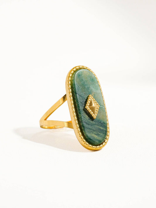 Dakota Ring with Natural Stone