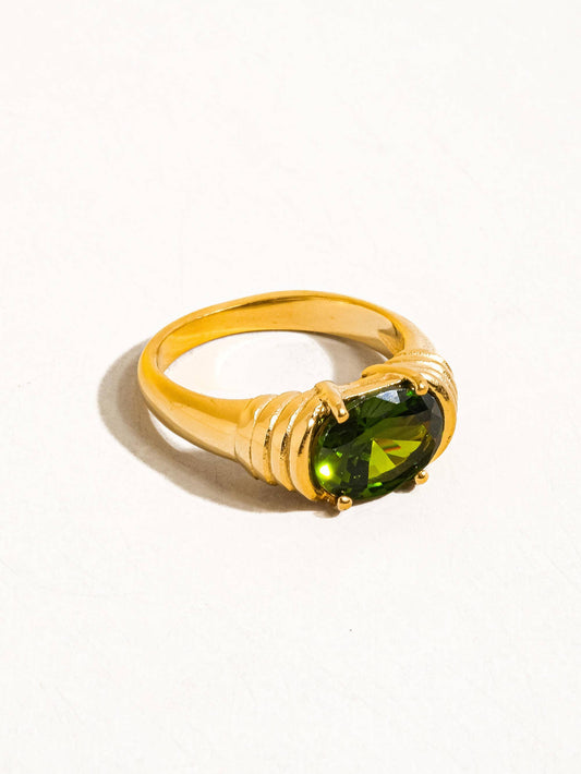 Verna Rhinestone Ring