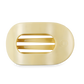 Flat Round Hair Clip | Large | Butter Yellow