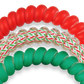 Sprial Hair Coils | Small | Santa Baby Hair Ties