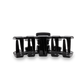 Classic Hair Clip | Med. | Jet Black
