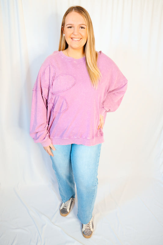 Flower Patch Pullover