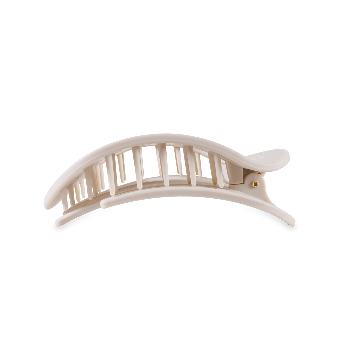 Round Flat Hair Clip | Medium | Toasted