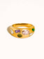 Orlume Colorful CZ Dome Ring