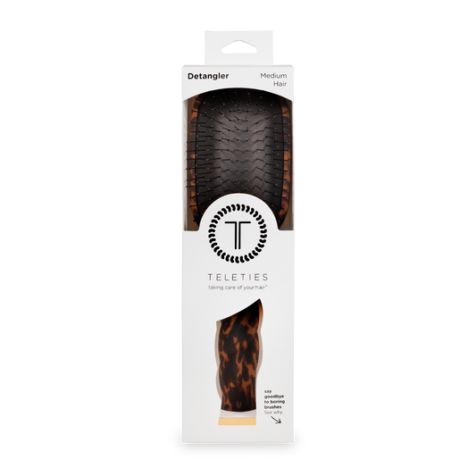 Teleties detangler medium hair brush