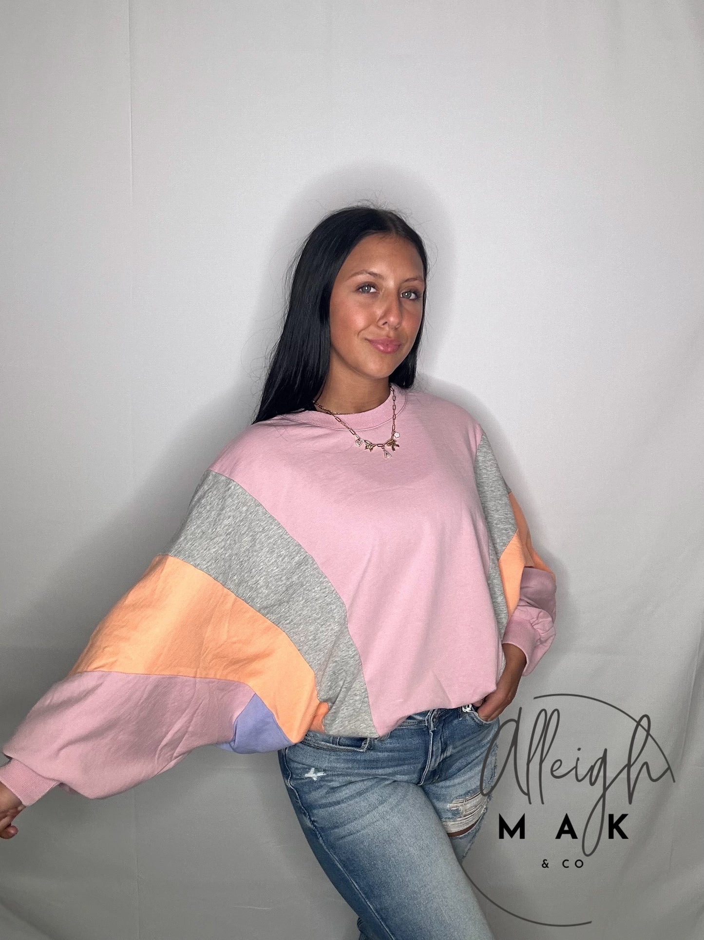 Addison Colorblock Sweatshirt