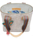 Consuela handbag with woven straps butterfly and inside pocket