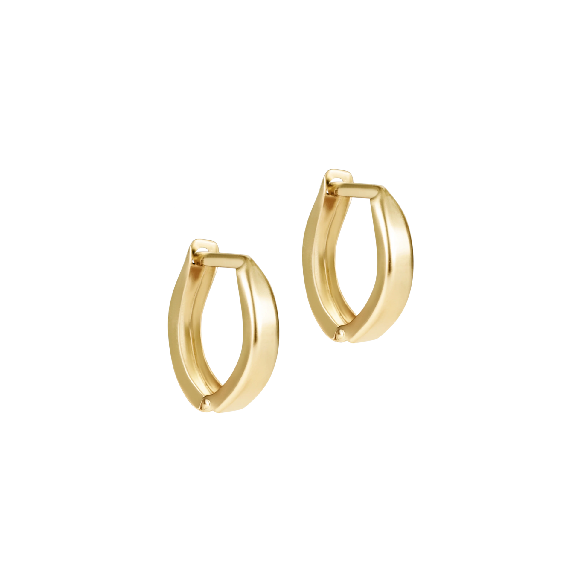Gold hoops lightweight 14kt gold filled enewton