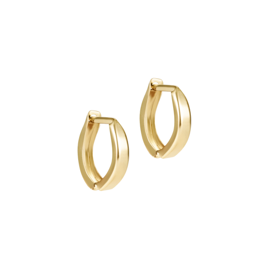 Gold hoops lightweight 14kt gold filled enewton