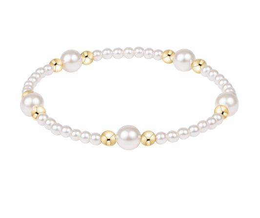 ENewton Purpose Pearl 6mm Pearl Bead Bracelet