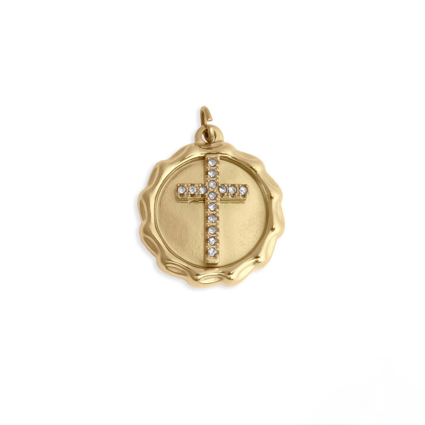 Rhinestone Cross Pendant