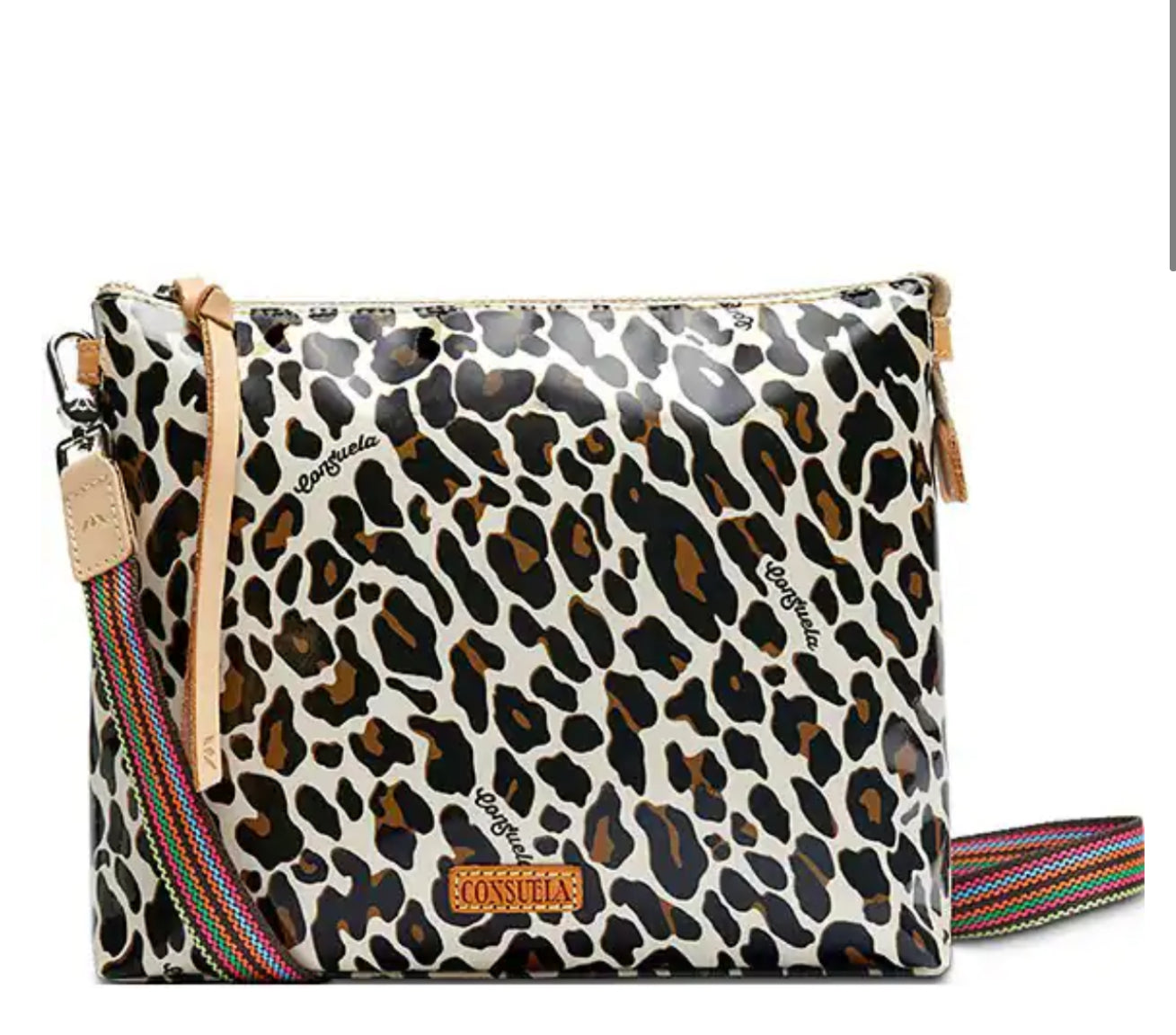 Consuela Mona Leopard Downtown Crossbody