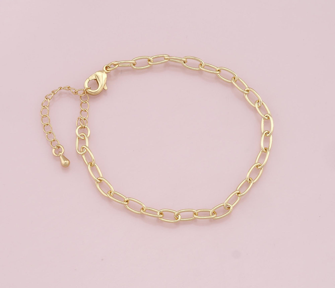 Paperclip Chain Bracelet