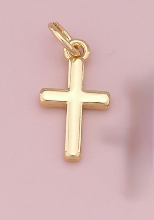 Tiny Gold Filled Cross Pendant