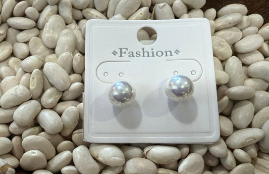 Pearl Stud Earrings