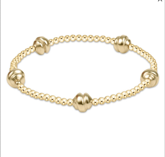 ENewton Admire Small Gold 2.5 Bead Bracelet