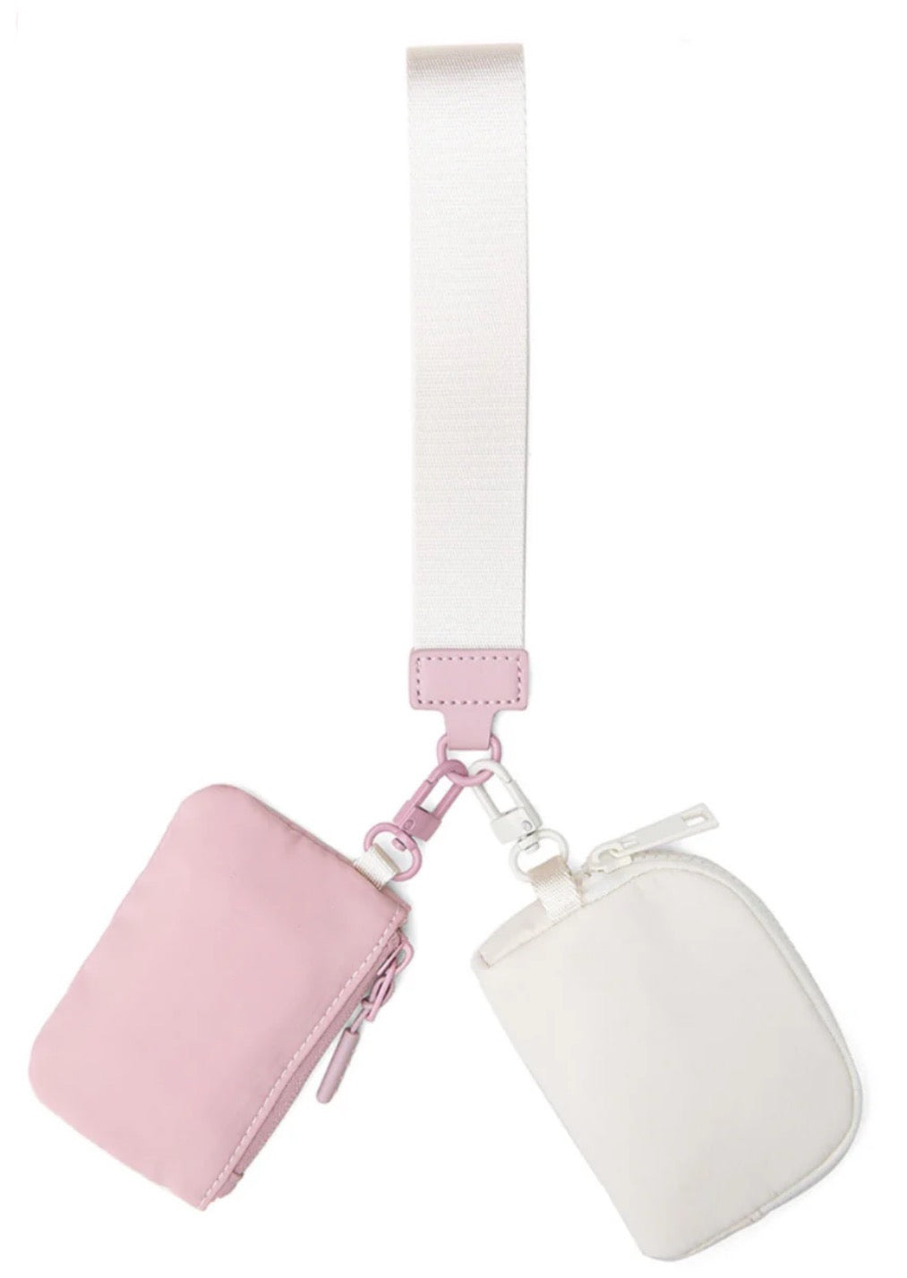 Double Pouch Wristlet|Various Colors