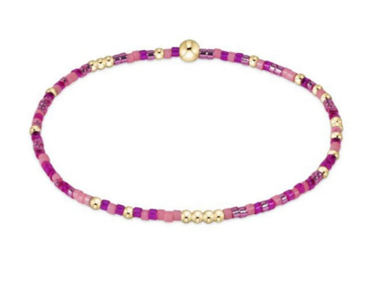 ENewton Hope Unwritten Bead Bracelet - Back To The Fuchsia