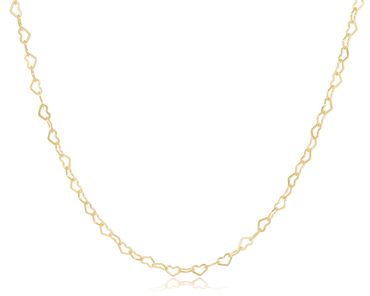 Enewton hearts love chain gold filled layering necklace