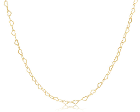 Enewton hearts love chain gold filled layering necklace
