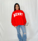 Christmas Reversible Mockneck Sweatshirt