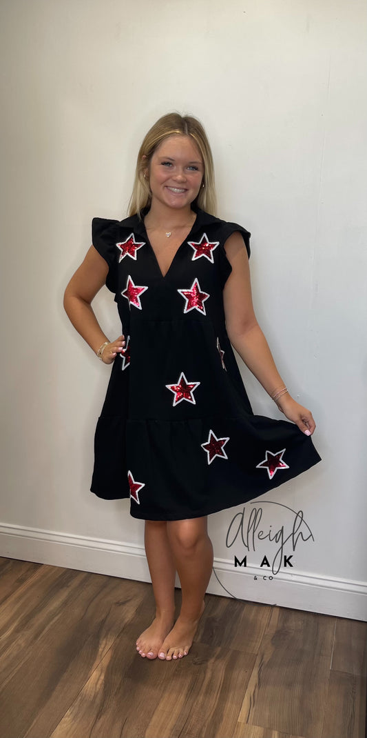 Game Day Star Dress