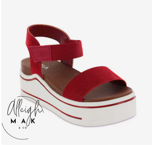 MIA Odella Sandals I Red