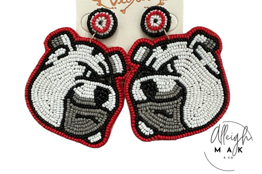 DAWG Face Earrings