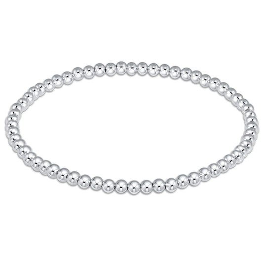 ENewton Classic Sterling 3mm Bead Bracelet