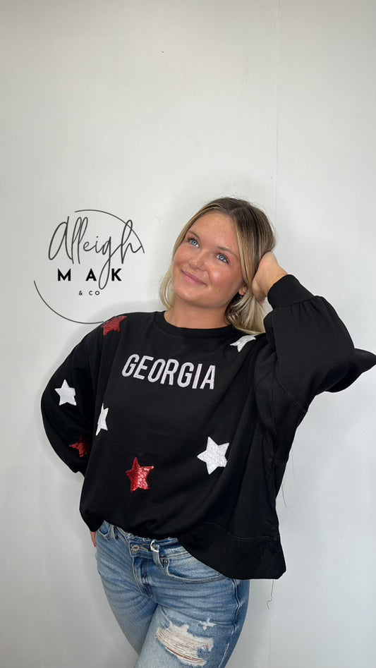 Georgia Millie Star Sweatshirt