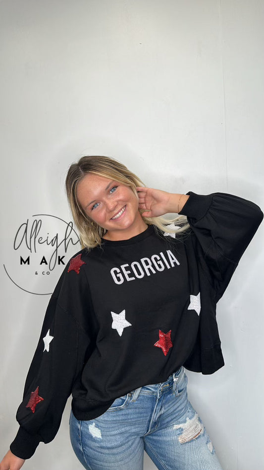 Georgia Millie Star Sweatshirt