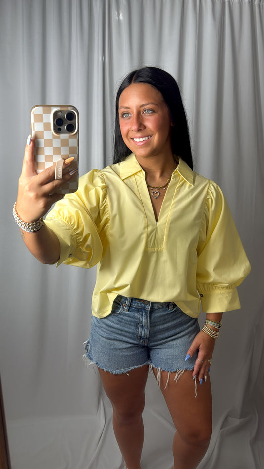 Hello Sunshine Blouse Top