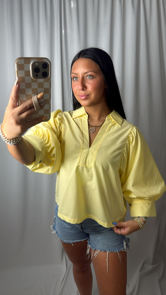 Hello Sunshine Blouse Top