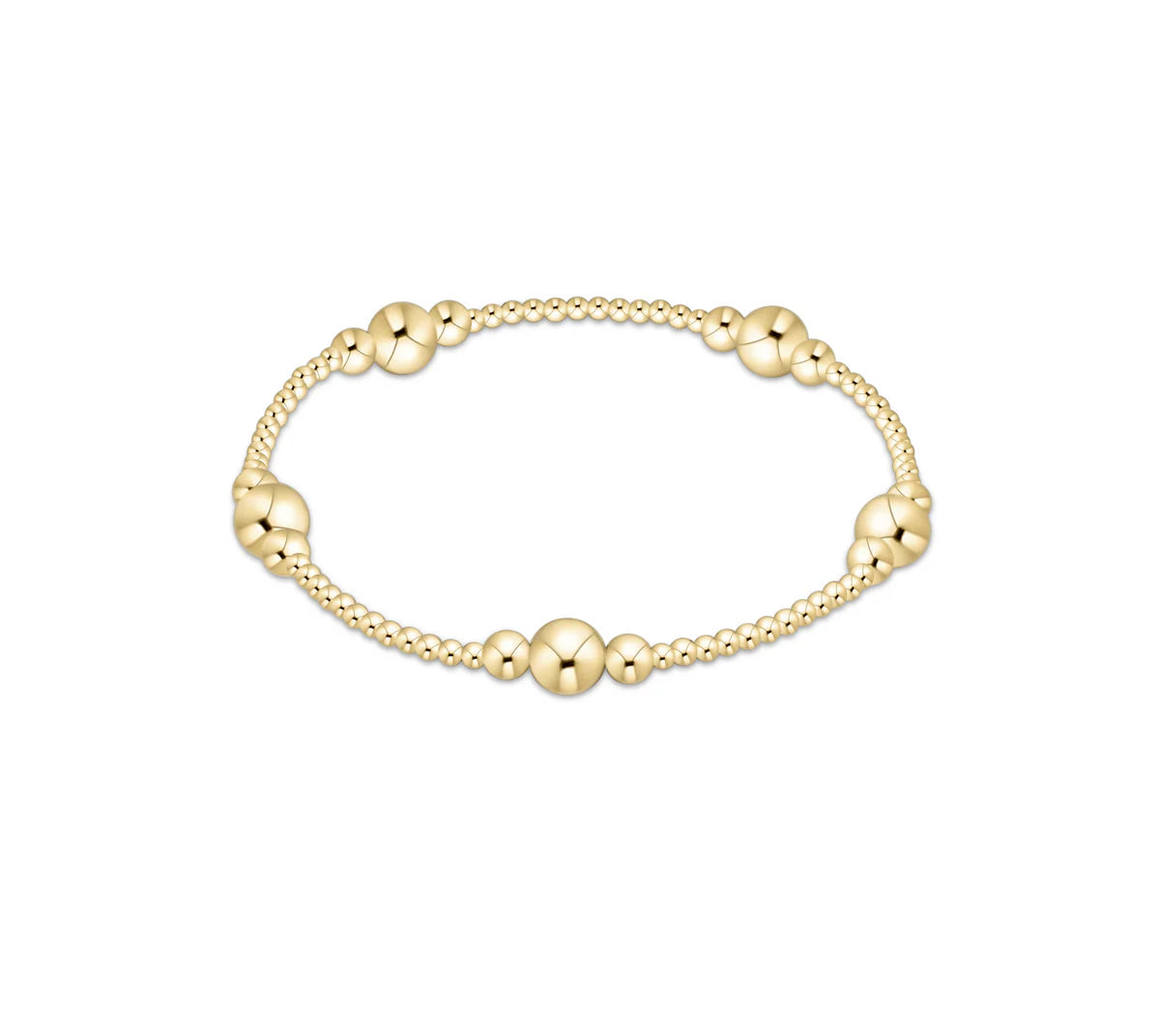 ENewton Classic Gold Purpose 6mm Bead Bracelet