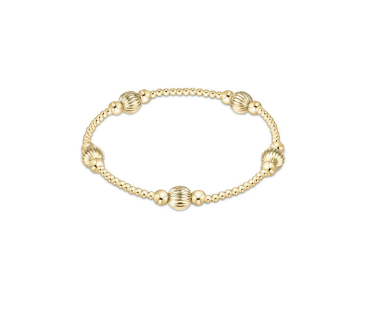 ENewton Purpose Dignity 6mm Bead Bracelet - Gold