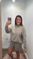 Scuba Long Sleeve Sweatshirt & Shorts Set