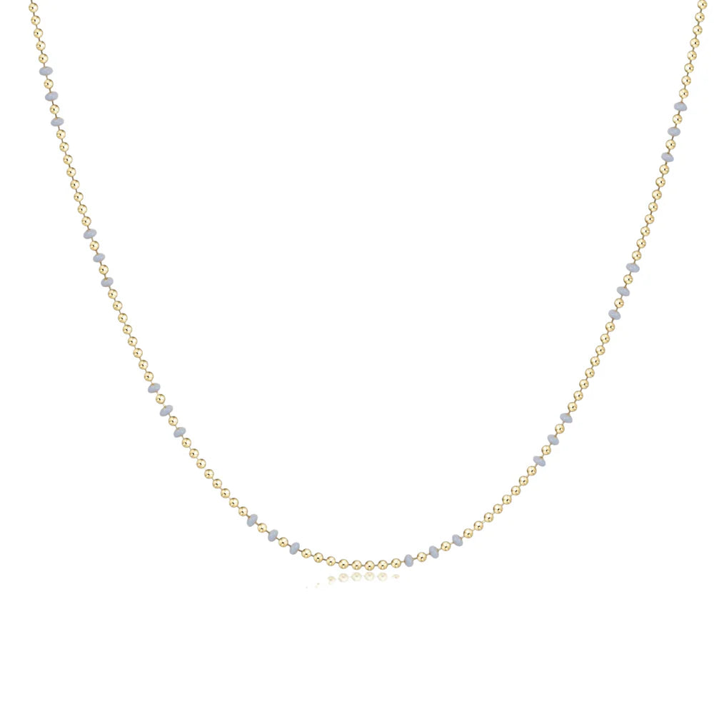 ENewton 15" Choker Hope Joy Platinum - Gold