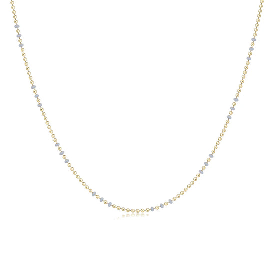 ENewton 15" Choker Hope Joy Platinum - Gold