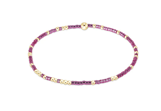 ENewton Hope Unwritten Bead Bracelet - Pink Metallic