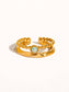 Lindy Layered Stone Ring