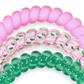 Spiral Hair Coils | Small | Merry Pinkmas Hair Ties