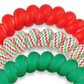 Spiral Hair Coils | Large | Santa Baby Hair Ties
