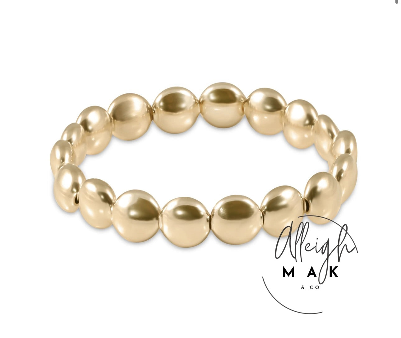 ENewton Honesty Gold 10MM Bead Bracelet